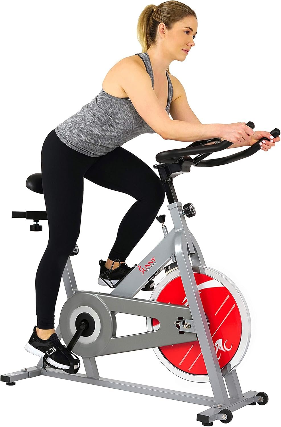 Sunny Health  Fitness Stationary Indoor Cycling Bike