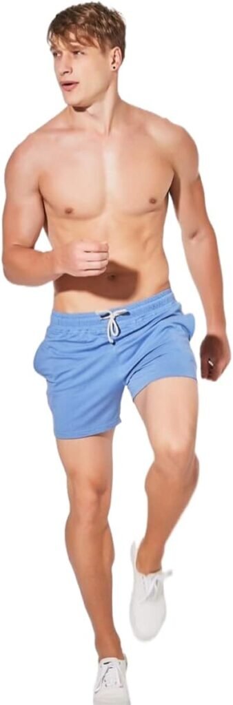 JackieLove Mens  Womens 3 Sweat Gym Running Workout Athletic Short Training Lounge Cotton Shorts Bottoms