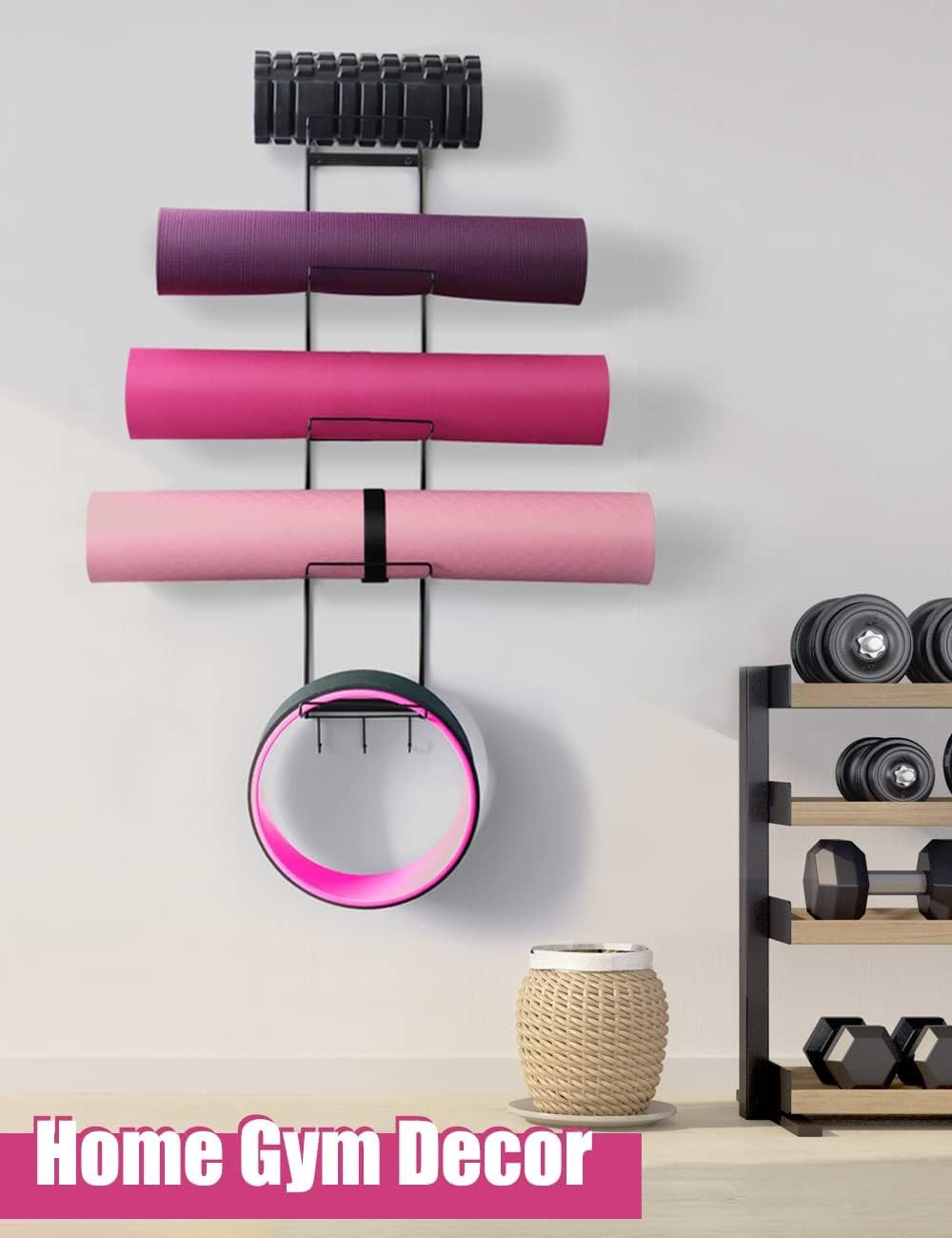 Metal Storage Rack for Yoga Mat